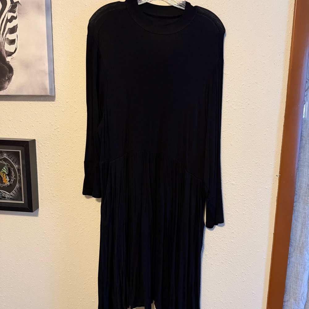 Torrid Super Soft Mock Neck Skater Dress - POCKETS!!